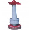 Propeller slurry pool stirrer