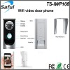 motion detection and door unlocking IR intercom doorbell Wifi video door phone