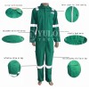 wholesale EN11611 100% cotton washing material fire protective flame retardant coverall for welder