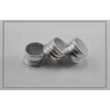 cosmetics / crafts Anodized Aluminum Screw Caps with PE foam liner , 2013mm