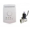 Wireless Independent Carbon Monoxide Detector With Shut Off Valve Solenoid Valve