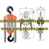 Chain pulley blocks structure