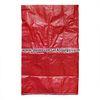 Customized Red PP Woven Bags / 25kg PP Sacks for Packing Plastic Pellets / Food / Chemical