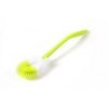 Stiff Fiber Toilet Plastic Brush , Round Brush Head Household Cleaning Tool
