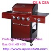 Professional Liquid Propane Gas Grill 4B +SB