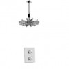 Chrome Brass Thermostatic Shower Valve Sets