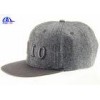 Fashion Adjusted Snapback Embroidery Baseball Cap and Hat with 15% Wool 85% Polyester