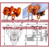 Geared trolleys for hoist