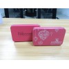 Lovely cosmetic brush metal case