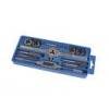 Professional 12Pcs Metric Tap and Die Sets , Drills Taps and Dies Home Tool Set