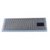 Stainless Steel 67 keys Industrial Mini Keyboard With Ruggedized Touchpad