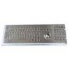 IP65 Dynamic Metal Industrial Mini Keyboard With Optical Trackball