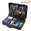 Komshine KFS-35 Universal Fiber Optic Tool Kit Used for FTTH, Splicing, Cleaning, Termination