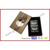 CMYK Printed 1000g Hard Board Gift Packaging Boxes , Fashionable Wedding Favor Boxes With Ribbon