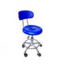 Professional Lab Furniture Stainless Steel Lab Stool With Wheels