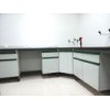 Grey / Green Pharmaceuticals / Chemistry Bench Biology Lab Furniture L*750*850mm