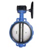 Worm Gear Wafer Soft Seal Butterfly Valves:GB/T 122387-89