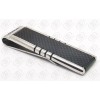 TUV Carbon Fiber Jewelry Mens Money clips , Black titanium money clips