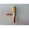 Short pipe 220V / 110V solenoid air conditioner valve control the flow close and open