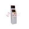 Payment Banking Dual Screen Kiosk With Cash Validator Printer Rearview Mirror