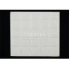 Environmental Rectangle Clear Epoxy Stickers , Transparent Epoxy Resin Stickers