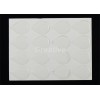 Scratch Proof 1 Inch Waterdrops Shape Clear Epoxy Bubble Stickers With CE