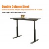 Sit To Stand Desk Double Column Steel