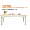 Sit To Stand Desk   Four Column Coffee -dinner Table