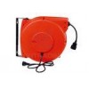 Oil Proof  Heavy Duty Retractable Electric Cable Reels , Cable Length 10m - 15m