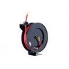 Heavy Gauge Steel Frame Air And Water Hose Reel With Multi - Position Locking Ratchet