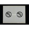 Anti - Counterfeit 3D Holographic Eggshell Sticker Adhesive Printed Labels