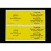 Package White Vinyl Die Cut Bumper Sticker Labels For Electronic Products