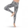 girls zebra print leggings Dance Sequin Zebra Print Legging