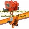 Plain trolleys for steel beams