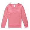 womens crew neck sweatshirts CVC60/40 Woman Crewneck Sweatshirt