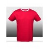 100% Polyester Men Red Dry Fit Short Sleeve T-shirt
