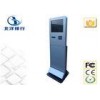 Sliver Automatic Interactive ATM Credit Card Self Service Banking Kiosk 15 Inch