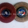 flower-shape flap discs wiht plastic backing