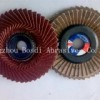 flower-shape flap discs wiht plastic backing