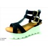 Fashion PU shoes comfort footwear sandals platform（JT150792)