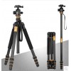 Q999C, carbon fiber camera tripod with 8 level carbon leg