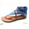 Fashion PU&TPR Lasercut shoes comfort footwear sandals with Rhinestone（JT150639)