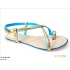 Fashion PU&WELDWOOD lady shoes comfort footwear sandals（TB1506185)