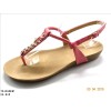 PU&TPR Fashion Sandals Comfort woman shoes lady cork footwear with metal buckle(TB150494)