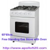 CBU Free Standing 4 Burner Gas Stove And Oven