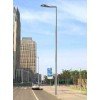 Aluminum single arm street light pole