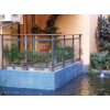 fence bridge railing balcony railing