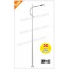 Aluminum single arm street light pole lamp pole