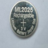 ML2025 Li-ion Button Cell Batt