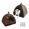 Soft Fabric Plush Fur Pet Dog House